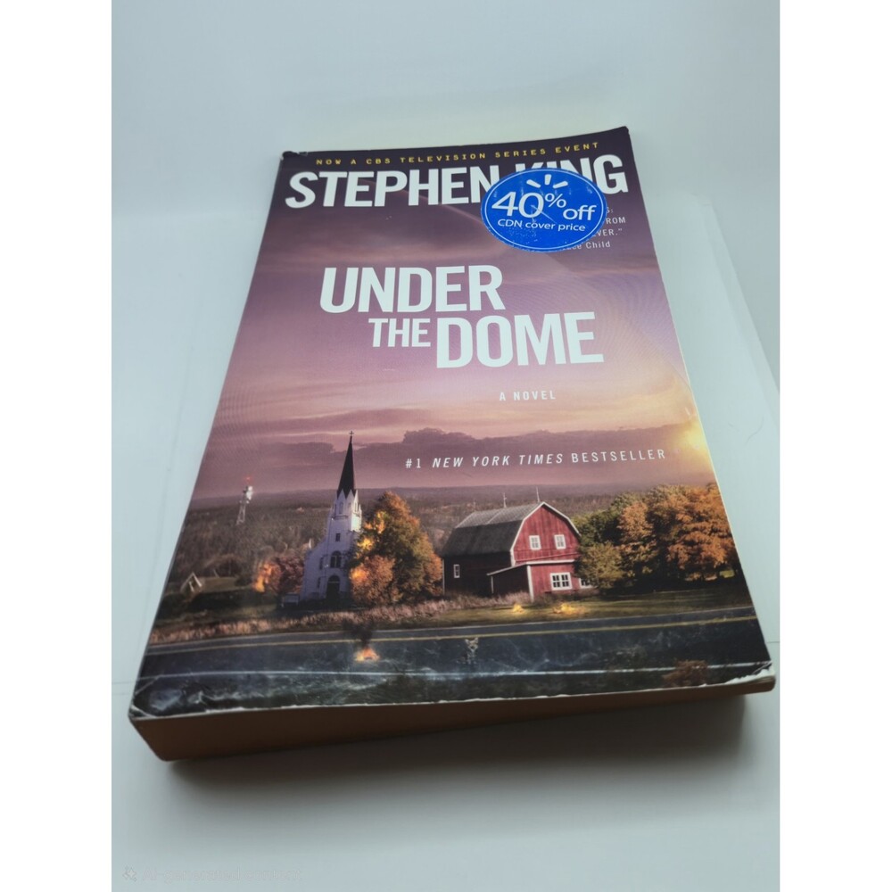 Gallery Books Stephen King‎ Under the Dome Trade Paperback Fiction Novel 2013